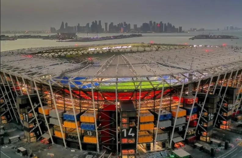 Estrutura do estádio será completamente desfeita após a Copa