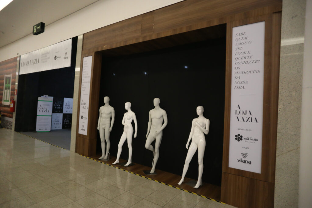 Projeto Loja Vazia retorna ao Shopping Vale do Aço