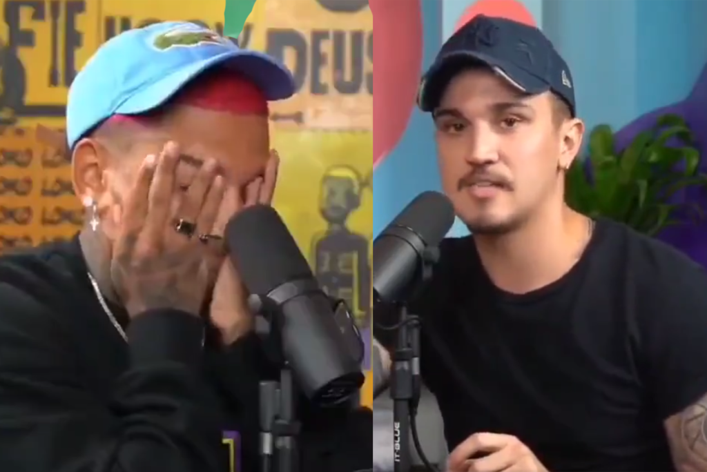 Vídeo: Dynho se enfurece com Chris Figueiredo; “Vou gravar com a sua mulher”