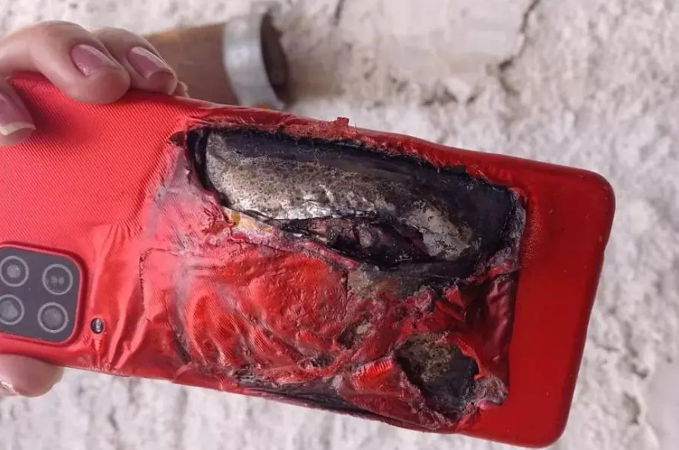 Celular explode na mão de criança que assistia a vídeos