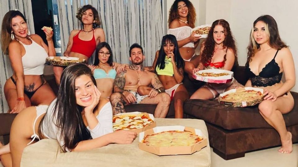 Modelo casado com oito mulheres tem casa pichada em João Pessoa