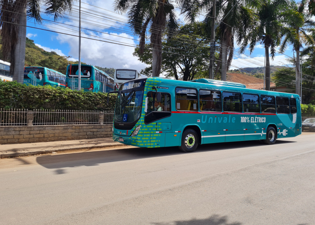Univale Transportes adquire ônibus 100% elétrico