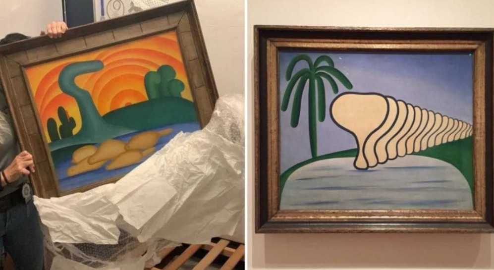 obras roubadas por filha