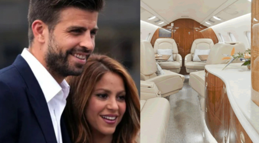 Shakira e Piqué brigam por jatinho avaliado em mais de R$ 100 milhões -