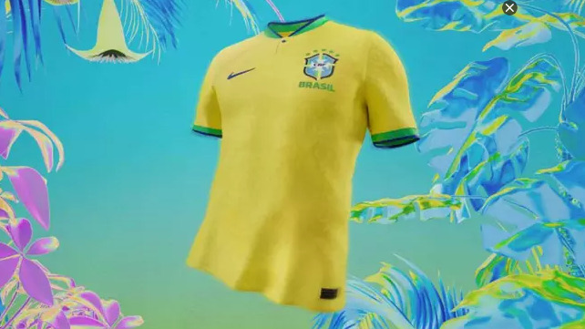 CBF apresenta novas camisas da seleção brasileira para a Copa do Mundo