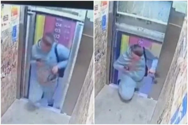 Homem quase tem parte do corpo arrancado após falha em elevador