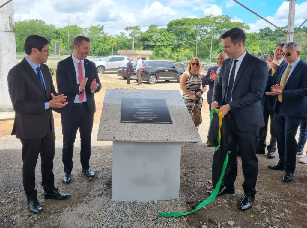 Cerimônia de inauguração da delegacia de Polícia Federal é realizada em Ipatinga