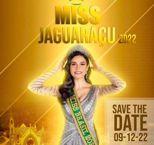 1° edição do Miss Jaguaraçu é destaque na comemoração dos 69 anos da cidade