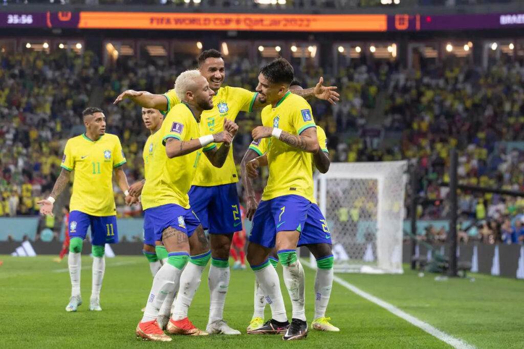 Brasil dá show, goleia a Coreia do Sul e pegará a Croácia nas quartas da Copa