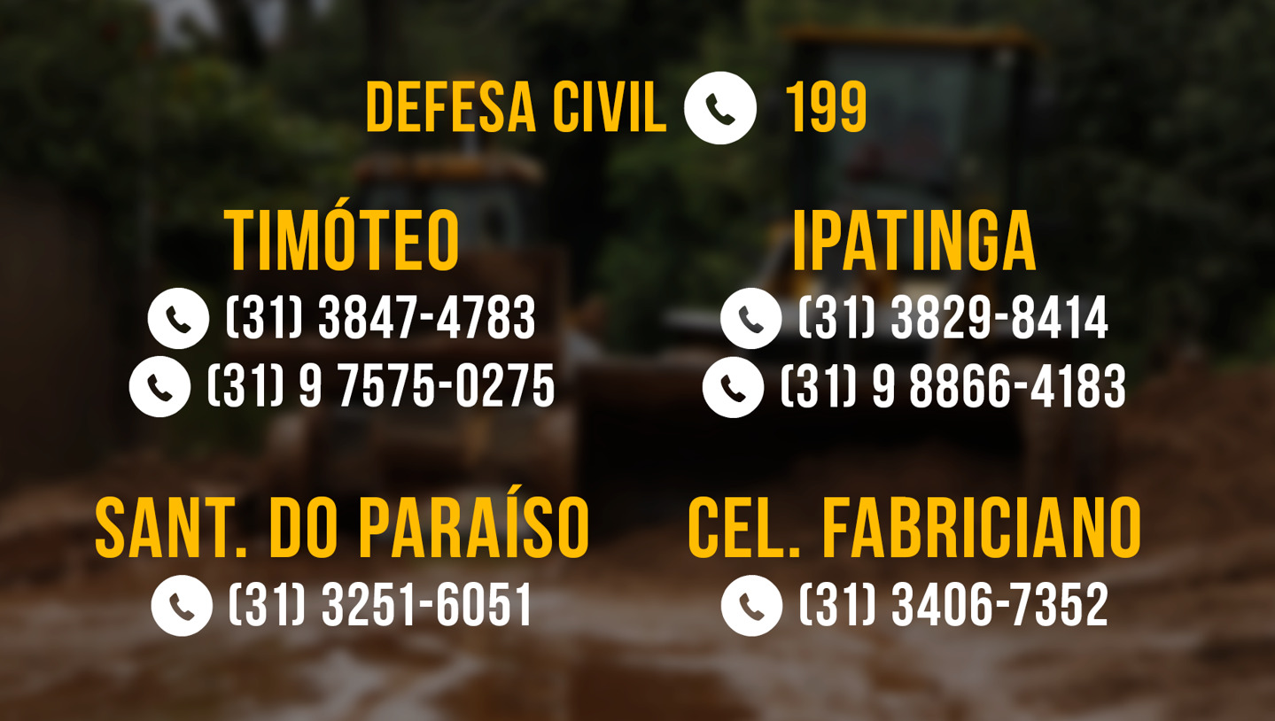 Reportagem: Município de Ipatinga decreta situação de emergência por conta das chuvas