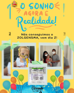 Ipatinga: Família de Davi consegue medicamento mais caro do mundo