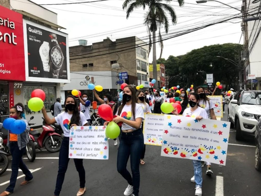 Passeata do Dia do Orgulho Autista será neste sábado, em Ipatinga