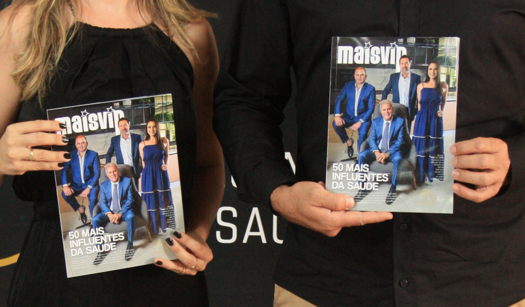 Revista MaisVip lança sua edição de n° 104 e realiza evento '50 Mais Influentes da Saúde'