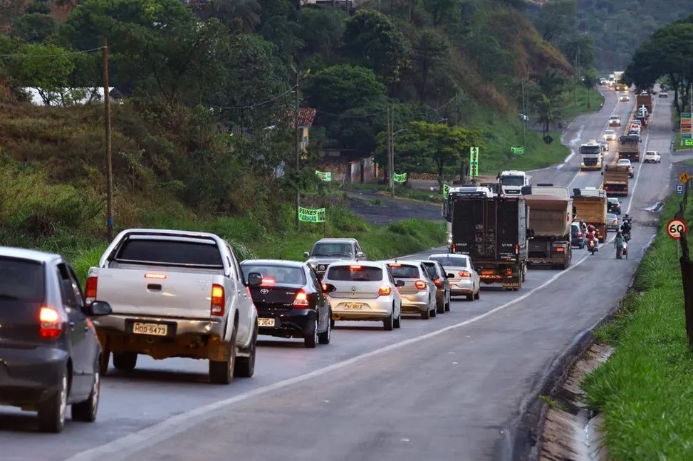 Trecho da BR-381 em Antônio Dias será interditado na tarde desta sexta-feira (22)
