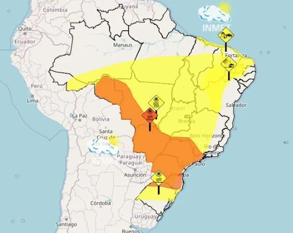 onda de calor estados