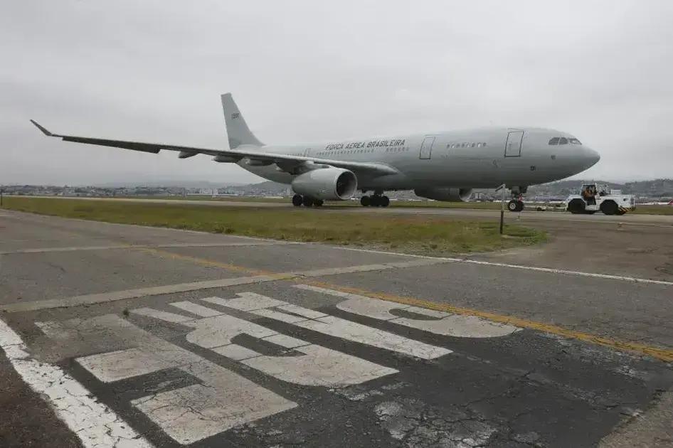 FAB realiza 9º voo de repatriação do Líbano com 221 brasileiros