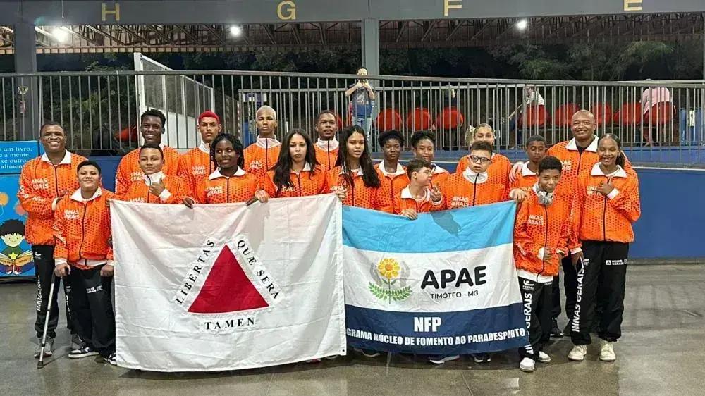 Atletas da APAE de Timóteo: Minas Gerais em competição nacional