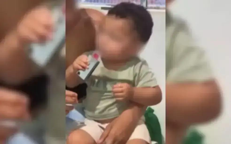 Adolescente oferece cigarro eletrônico a bebê em Anápolis