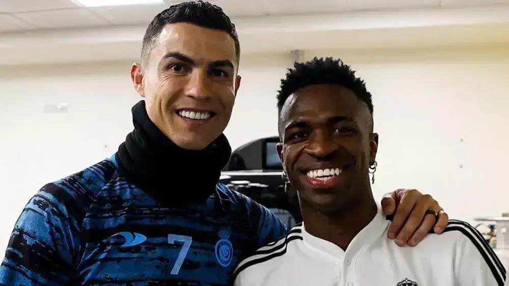 Cristiano Ronaldo afirma que Vini Jr. merecia a Bola de Ouro