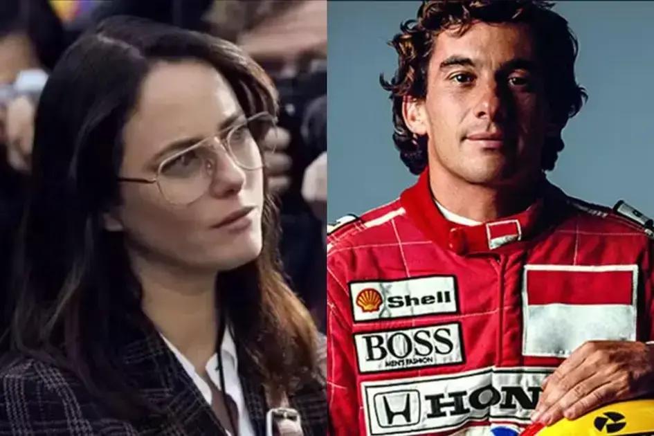 Quem é a repórter Laura Harrison na série sobre Senna?