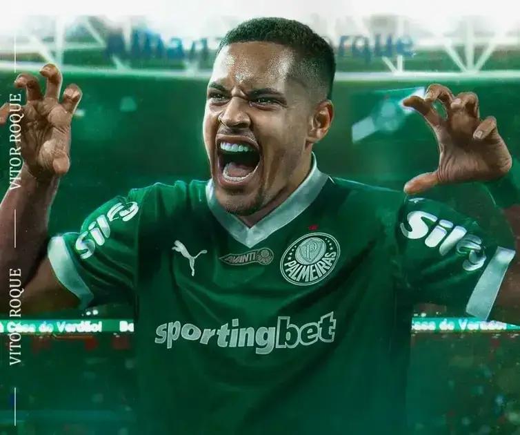 Palmeiras oficializa a contratação do atacante Vitor Roque