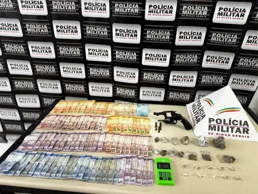 Polícia de João Monlevade realiza operação e apreende drogas e arma