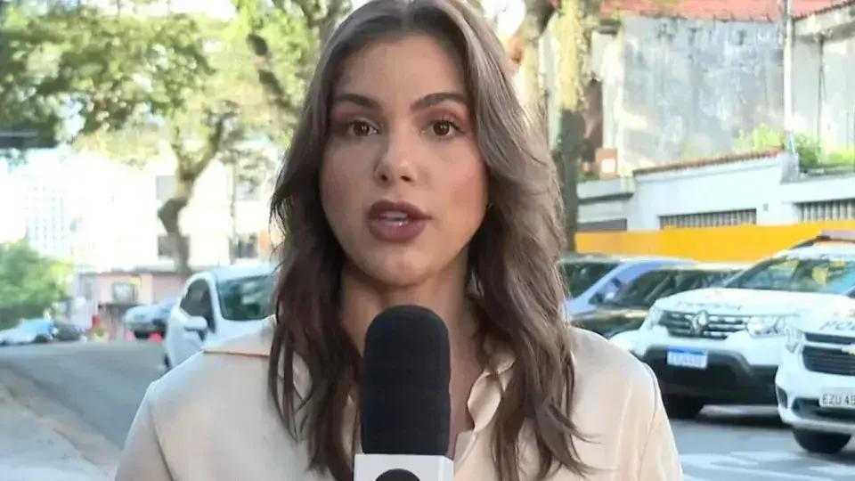 Repórter da Globo troca local de entrada ao vivo por temor de assalto
