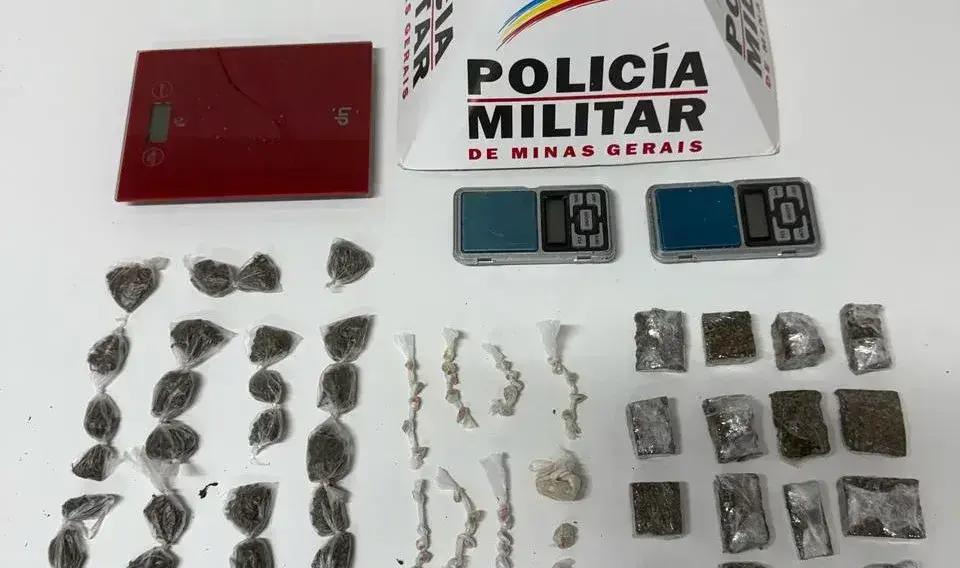 Três adolescentes são apreendidos por tráfico de drogas em Coronel Fabriciano