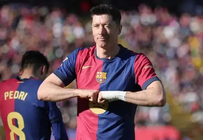 Barcelona derrota Girona e retoma a liderança da La Liga com Lewandowski decisivo