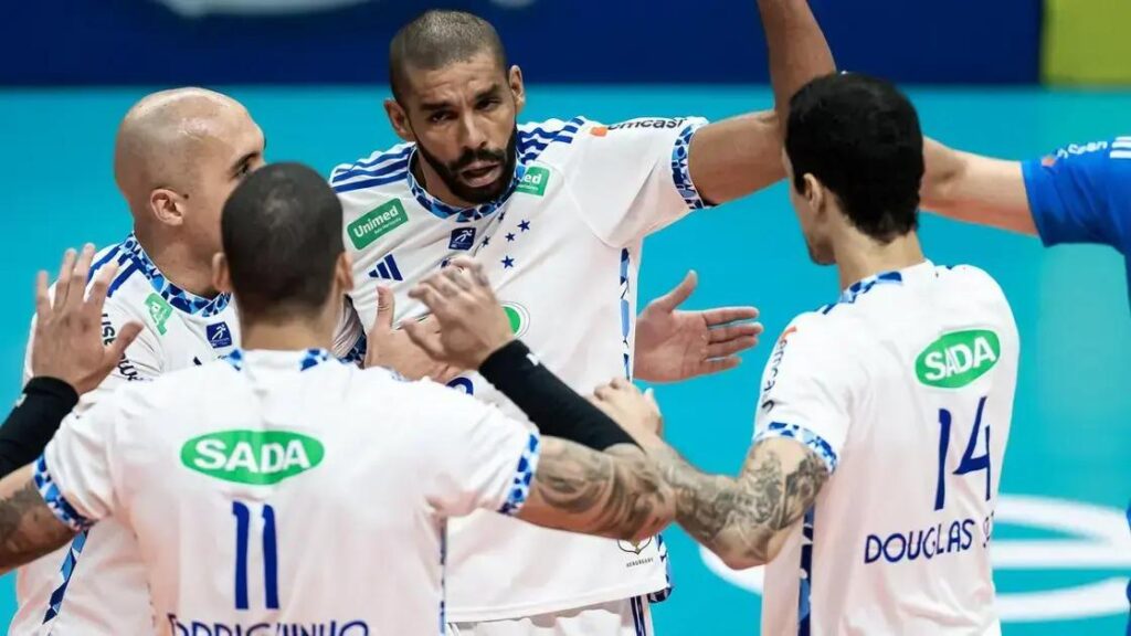 Cruzeiro vence Goiás e retoma liderança na Superliga Masculina de Vôlei