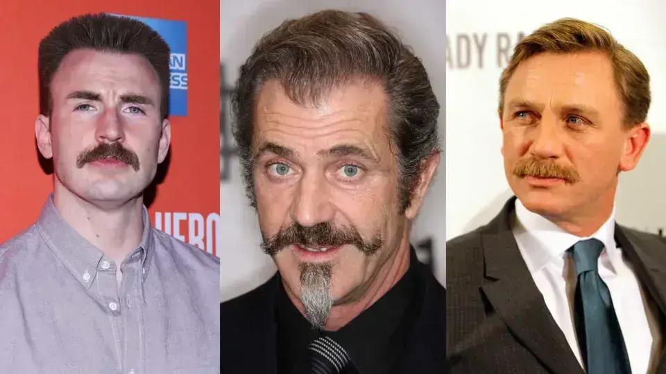 Os Bigodes de Hollywood: Estilos que Encantam e Irritam