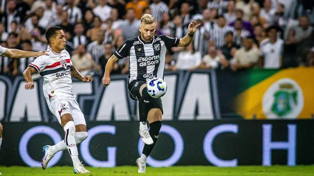 Ceará e São Paulo empatam em jogo movimentado no Castelão