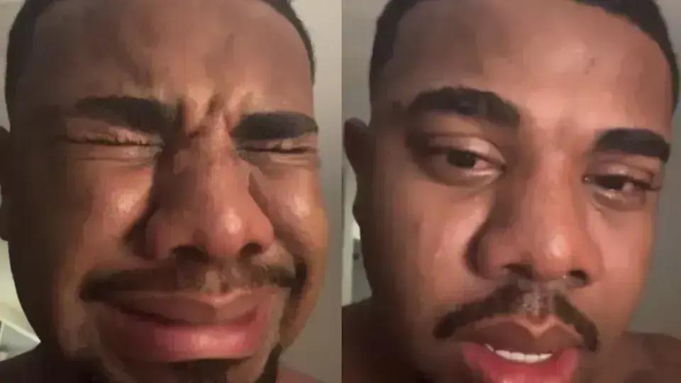 Davi Brito chora e comenta término com namorada durante gravidez inesperada