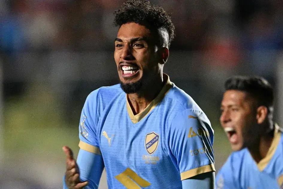 Fábio Gomes brilha pelo Bolívar, mas Palmeiras vence na Libertadores