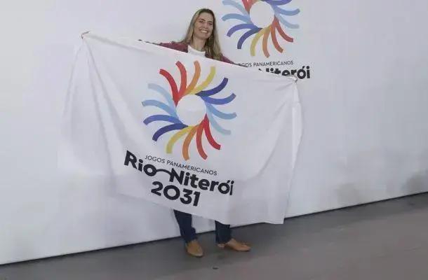 Logomarca dos Jogos Pan-Americanos 2031 é revelada no Rio e Niterói