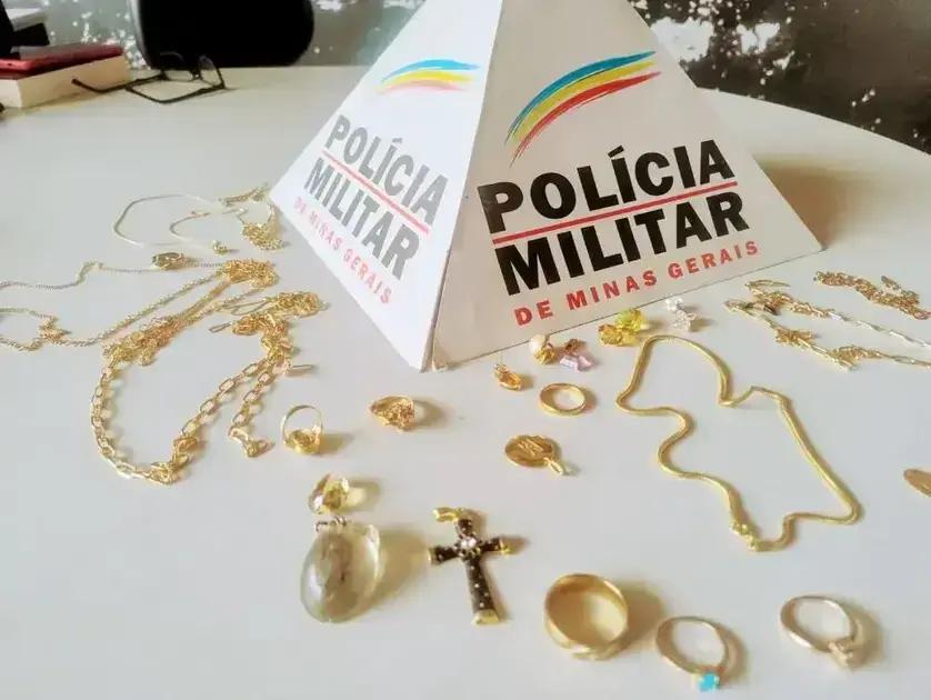 Polícia recupera joias furtadas e prende funcionária em Ipatinga