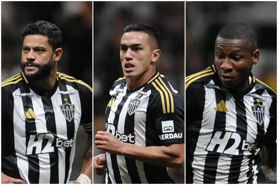 Hulk, Cuello e Patrick falam sobre lesões após vitória do Atlético