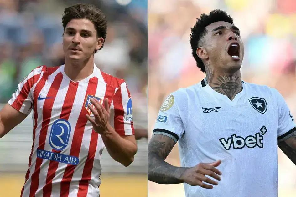 Atlético de Madrid e Botafogo: onde assistir e escalações no Mundial de Clubes