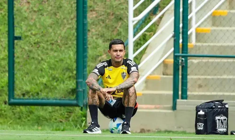 Dudu é registrado no BID e já pode estrear pelo Atlético na Série A