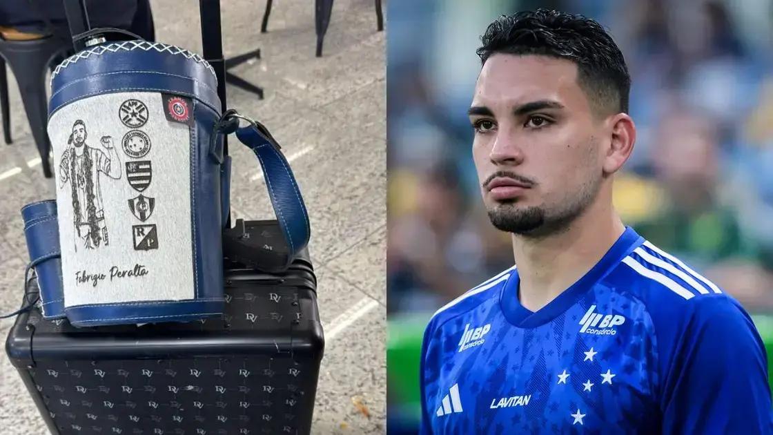 Fabrizio Peralta do Cruzeiro se despede rumo ao Cerro Porteño