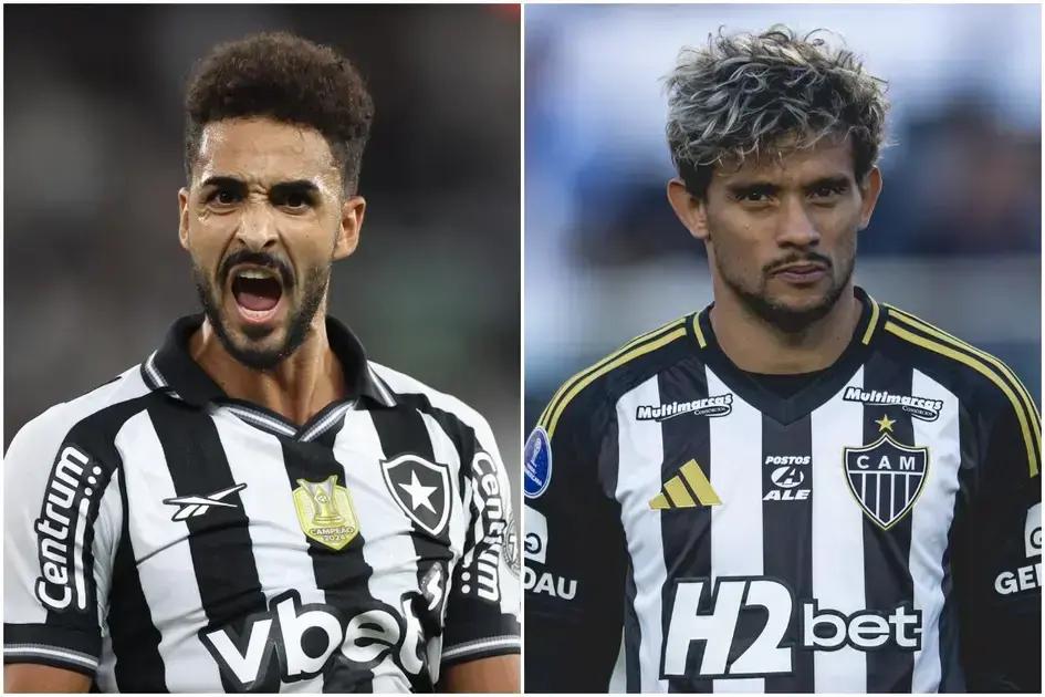 Botafogo e Atlético se enfrentam no Brasileiro: Transmissão e escalações
