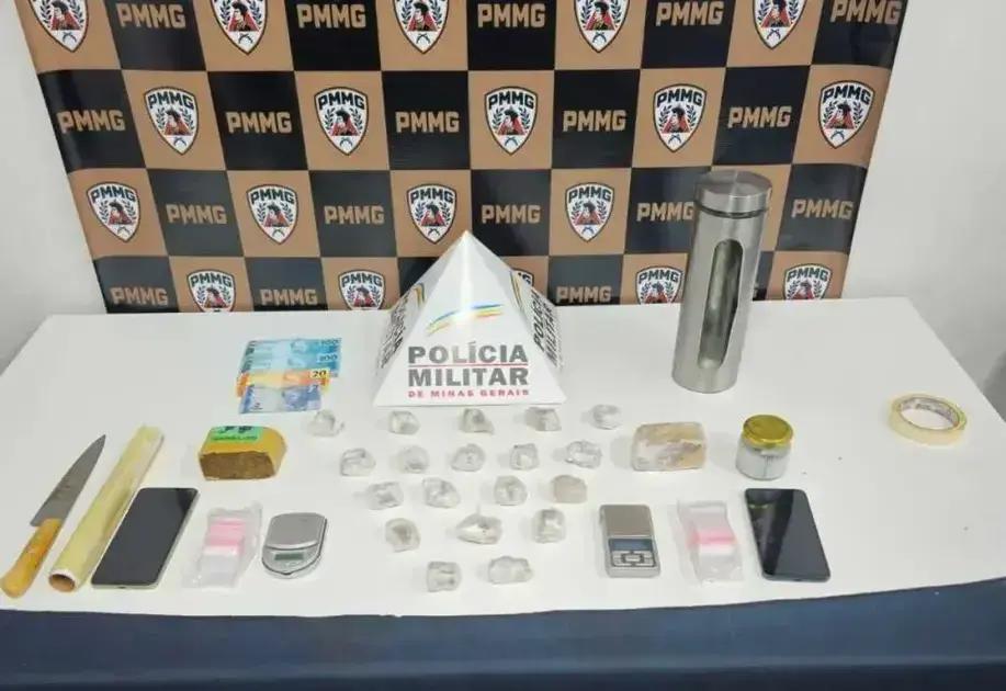Dois homens são detidos por tráfico de drogas em Coronel Fabriciano
