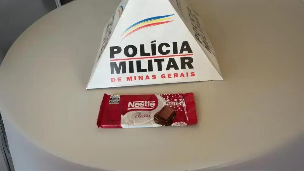 Homem é detido após roubo de chocolate e agressão a funcionária em Ipatinga