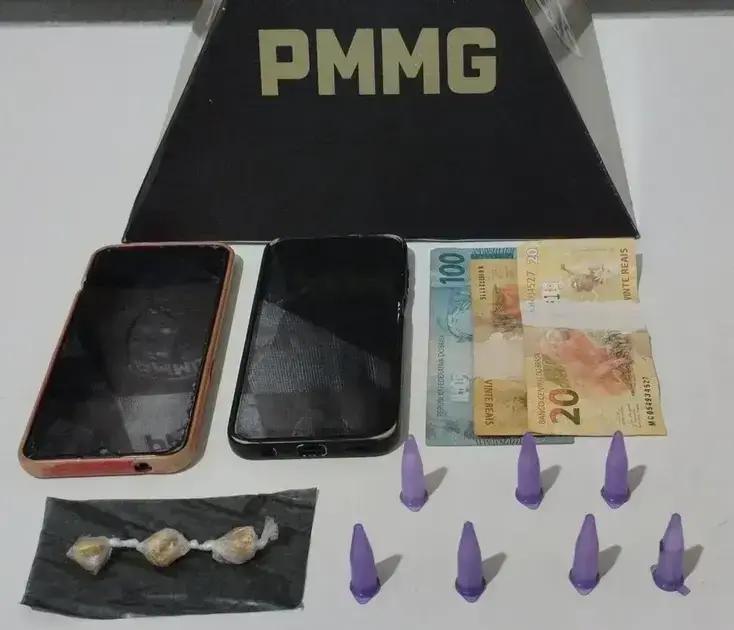 Polícia Militar captura suspeito de tráfico com antecedentes criminais em Marliéria