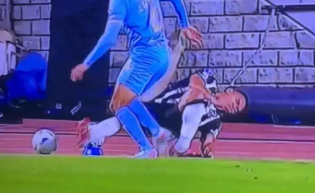 Tomás Cuello sofre lesão preocupante em partida da Sul-Americana